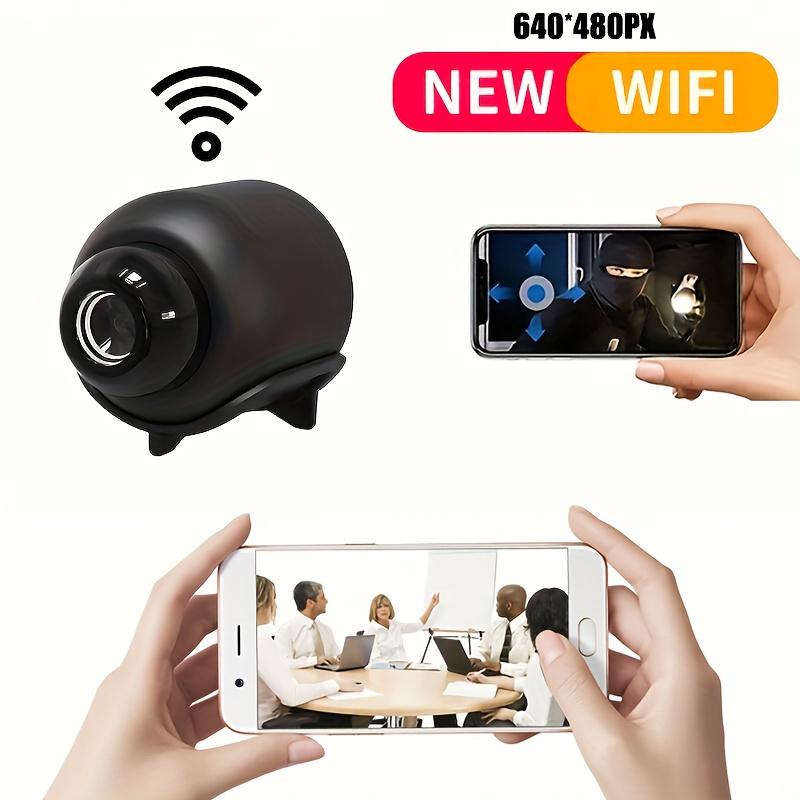 Teruhal mini camera, 720p HD video, dado con camara oculta USB powered, non-waterproof, 2.4GHz Wi-Fi, 64GB local storage, app control, ABS material, smart home security camera with Mobile Remote viewing mini camera cctv