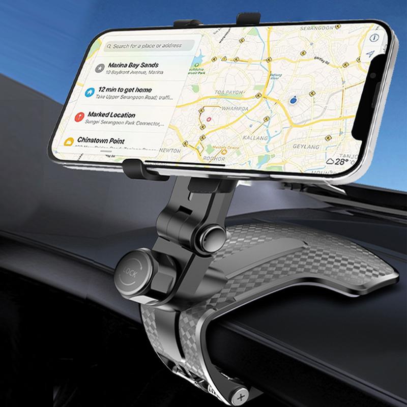 Car Phone Holder Mount,Cell Phone Mount for Dashboard Visor Clip Truck Accessories Cradle Dash Stand for iPhone 16 Pro Max 15 14 13 Android,and 4 to 7