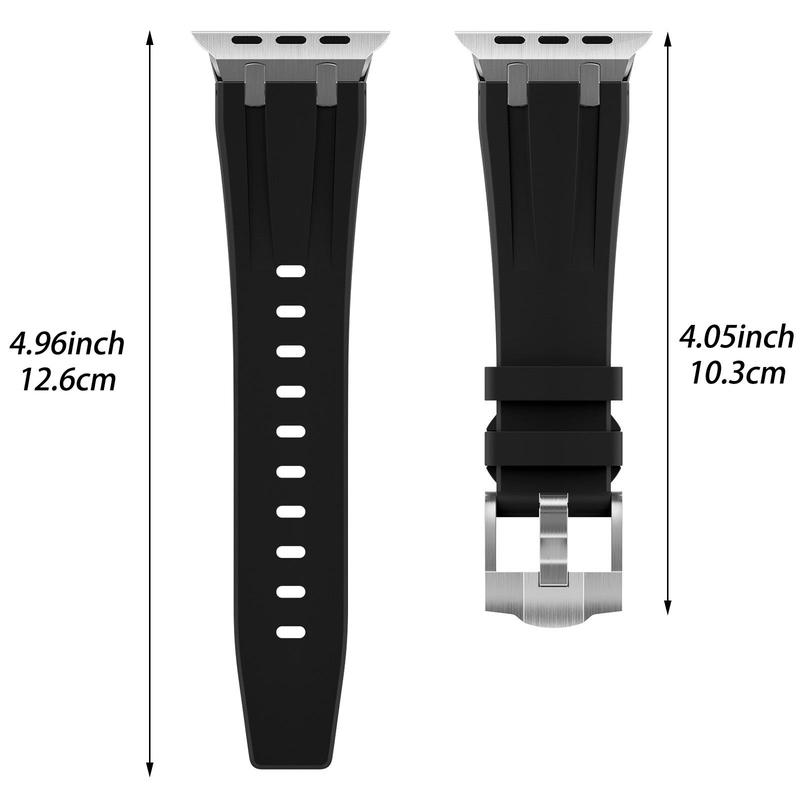 Stainless Steel Watch Band, 316L Stainless Steel Watch Band without Battery, Watch Band Compatible With Apple Watch 42 44 45 49mm,38 40 41mm