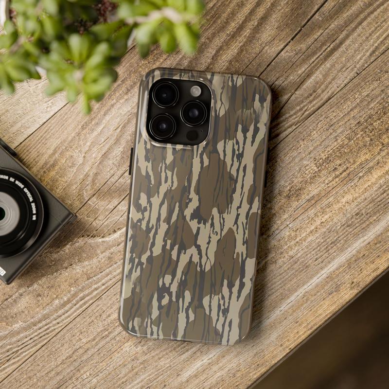 Camo Couple Phone Case, Matching Case, Camo Bow, Gift For Couple, All series 16 15 14 13 12 11 X & more Pro Max SE Phone Case, Accessories Durable Camo Duck