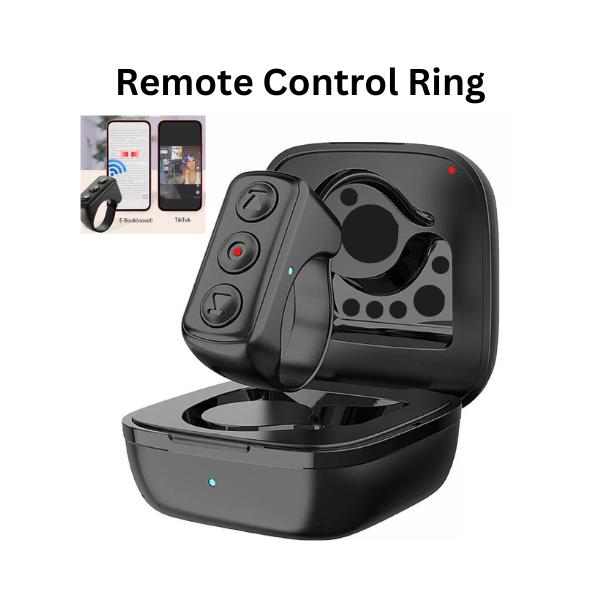 Remote Control for TikTok, Decorative magnets Page Turner for Kindle App, Bluetooth Video Recording Remote, Scrolling Ring for TIKTok, Android