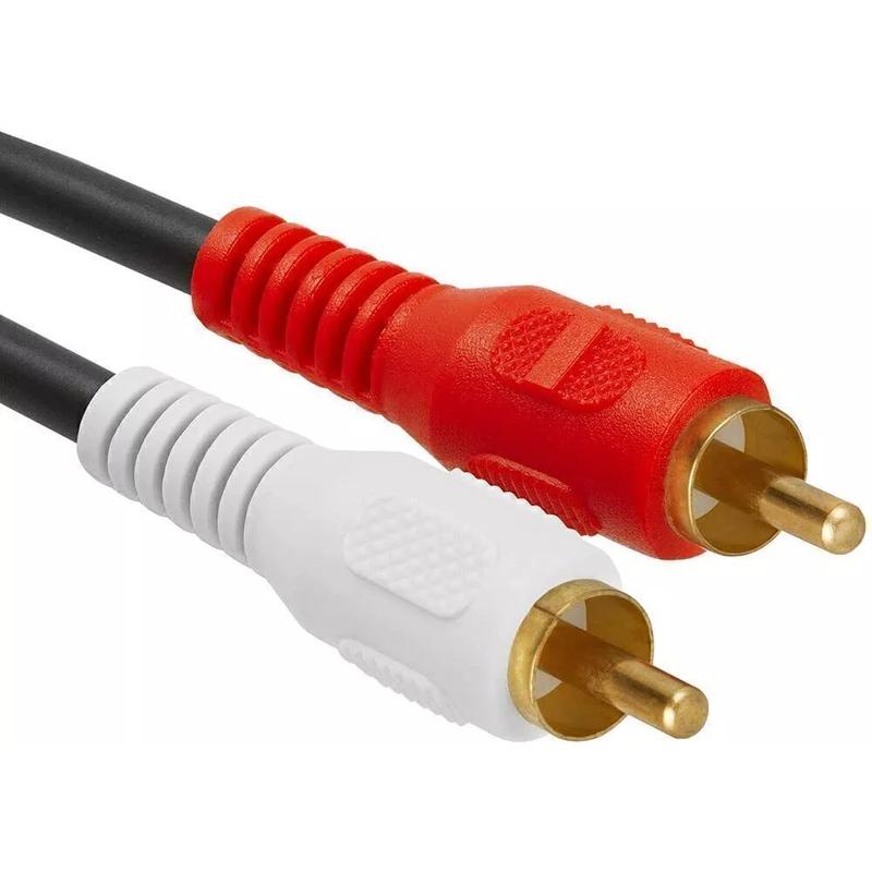 3.5mm to RCA Cable 2RCA to AUX Cord 2-RCA to 3.5mm Adapter Stereo Audio Y-Cable