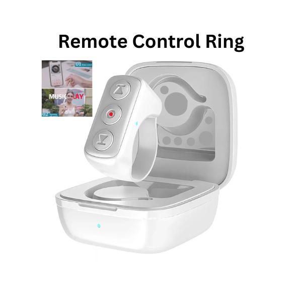 Remote Control for TikTok, Decorative magnets Page Turner for Kindle App, Bluetooth Video Recording Remote, Scrolling Ring for TIKTok, Android