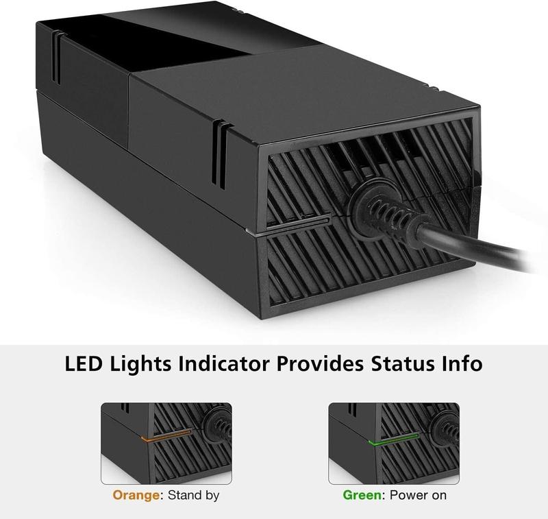 For Microsoft XBOX ONE Console AC Adapter Brick Charger Power Supply Cord Cable