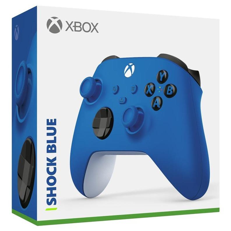 Microsoft Xbox Wireless Controller - Shock Blue Accessories Android Bluetooth Console Button