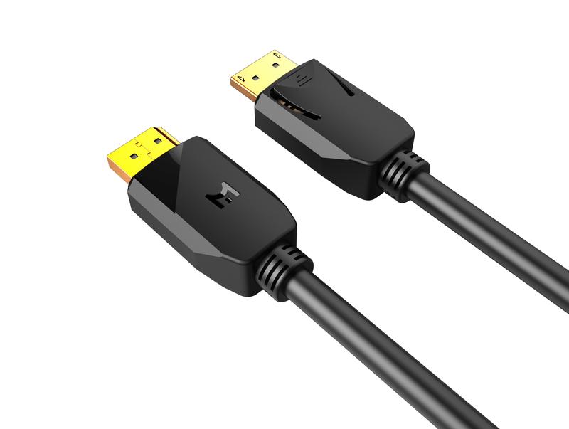 Displayport to Display Port Cable DP Male to Male Cord 4K HD w Latches 5ft-16ft