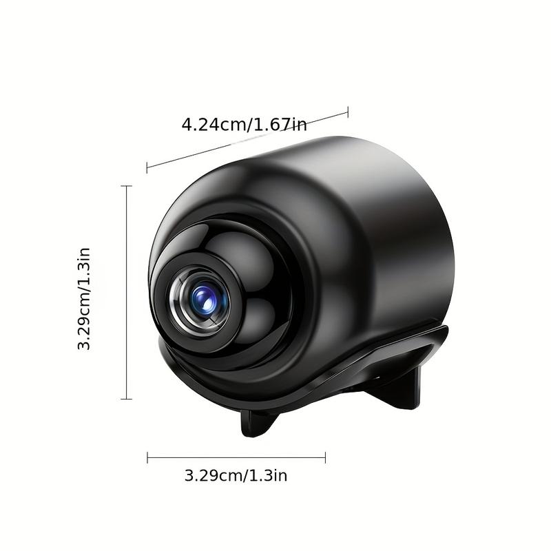 HD WiFi Mini Security Camera - Indoor Outdoor Remote Viewing, Wireless Home Monitor with USB Power