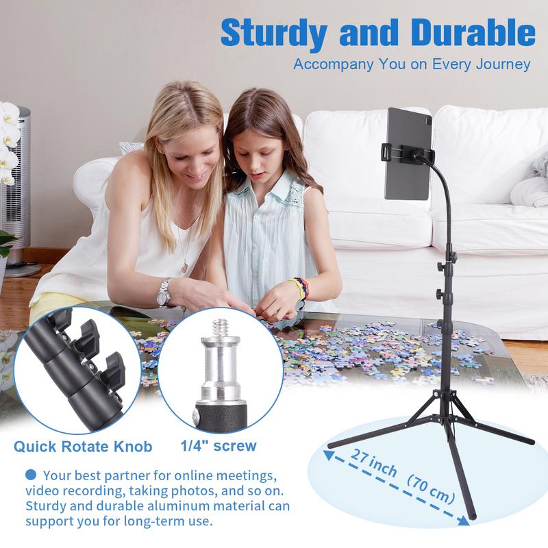 Lusweimi Adjustable iPad Tripod Stand, 72