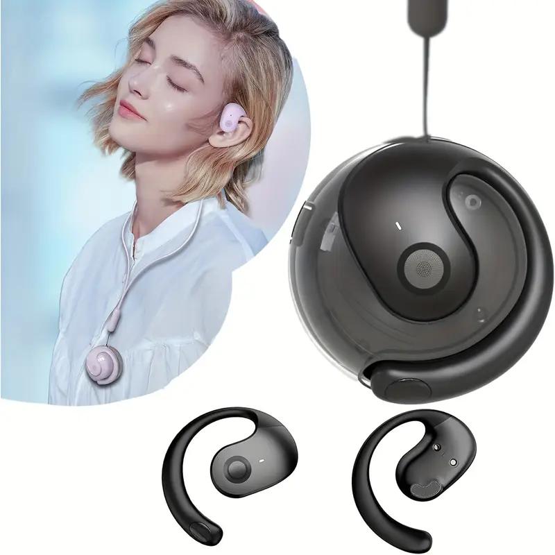 Wireless Earphones, 2-in-1 Ball & Speaker, Touch Control, Lanyard, Capacitive Microphone, 300mAh Rechargeable Battery, Waterproof, for Adults, Sports Headphones, Gift for Men & Women Audio Headset Bluetooth Headphones