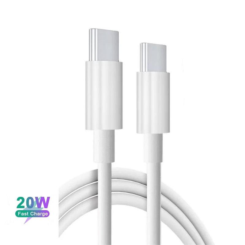 PD 20W Type C Data Cable, 1 Count 100W Fast Charging Type C Charger Cable, Dual-head Type C Charging Cable for iPhone 15 & Android