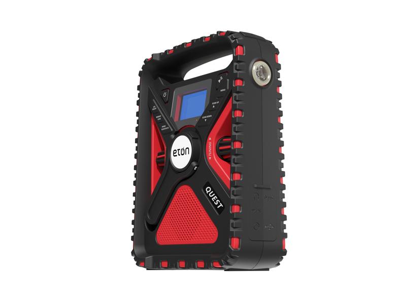 Quest | Solar Powered NOAA Weather Radio & Emergency Flashlight