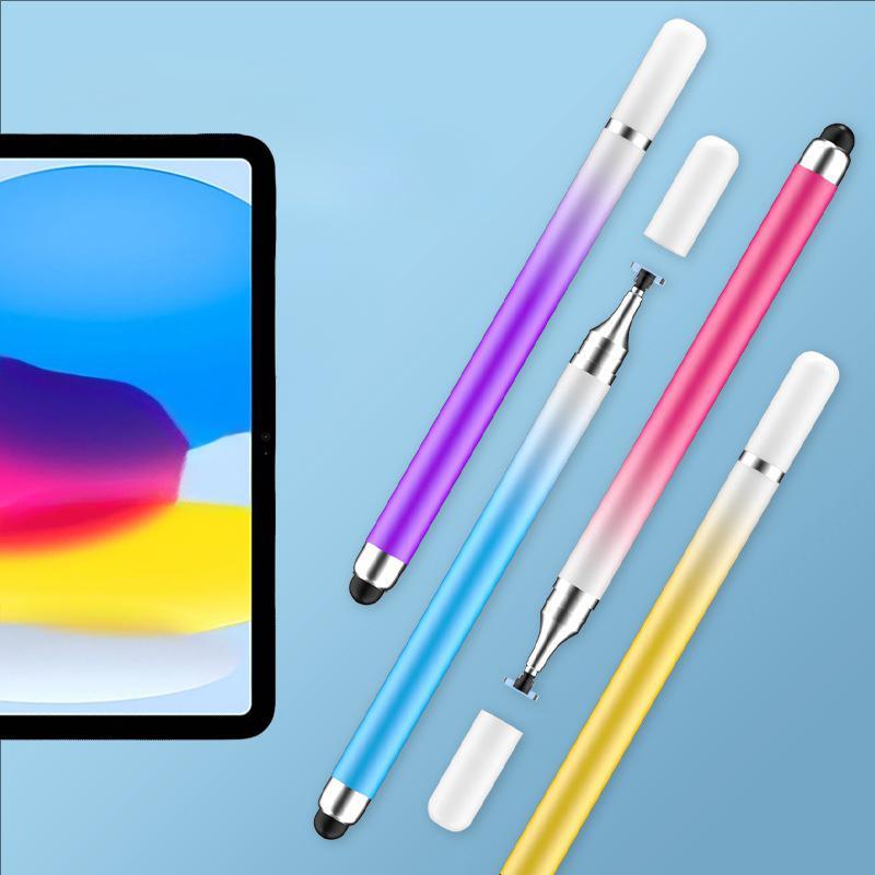 2-in-1 Universal Gradient Stylus Pen, 1 Count Stylish Stylus for Smartphones, Tablets and iPads, Compatible with Android and iOS Devices