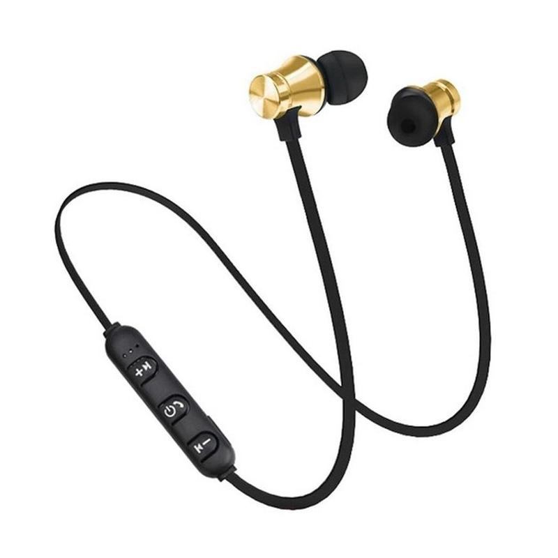 Bluetooth 4.2 Wireless Earphone Sports Headset Waterproof Earbuds  With Mic Audio Headphones