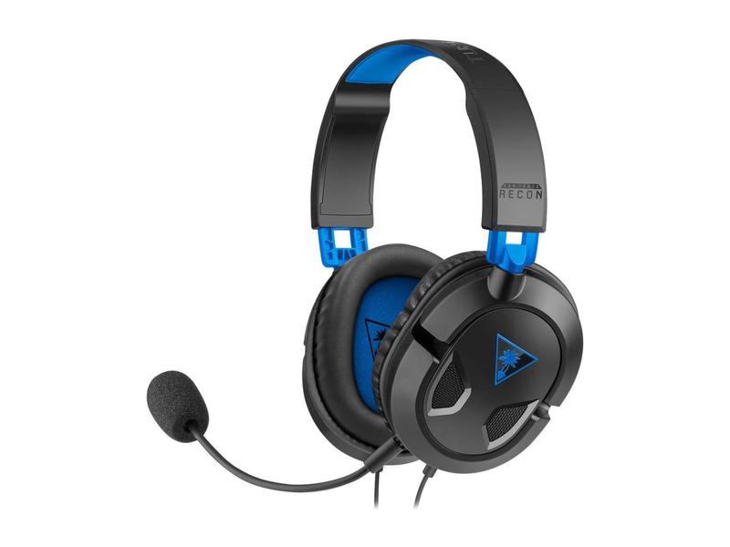 Turtle Beach Recon 50P Stereo Gaming Headset for PS5, PS4 & PC - Black Blue