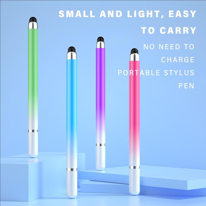 2-in-1 Universal Gradient Stylus Pen, 1 Count Stylish Stylus for Smartphones, Tablets and iPads, Compatible with Android and iOS Devices