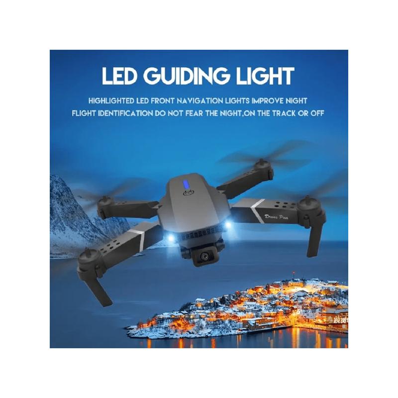 Drone With Camera For Adults, 1080p HD Foldable Drone With Stable Hover, 60° Flips, 3-Gear Speeds, One Key Take Off Land, Toys Gifts, Beginner For Christmas Gifts