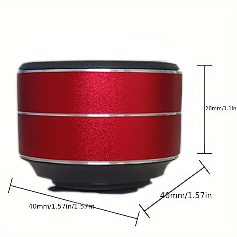 Wireless TWS Speaker, USB Rechargeable Bone Conduction Desktop Speaker with Suction Cup, Portable Speaker for Home & Office