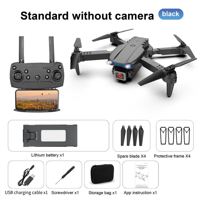 E99 Professional Entry-Level Drone, Dual Camera FPV WiFi, High Altitude Hovering, Outdoor Party Overhead Shot, Beginner Gift