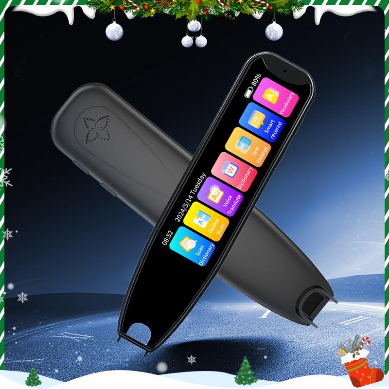 Christmas present Multi functional intelligent translation pen, scanning translation, voice intercom translation, learning, tourism work, built-in dictionary, with many vocabulary words