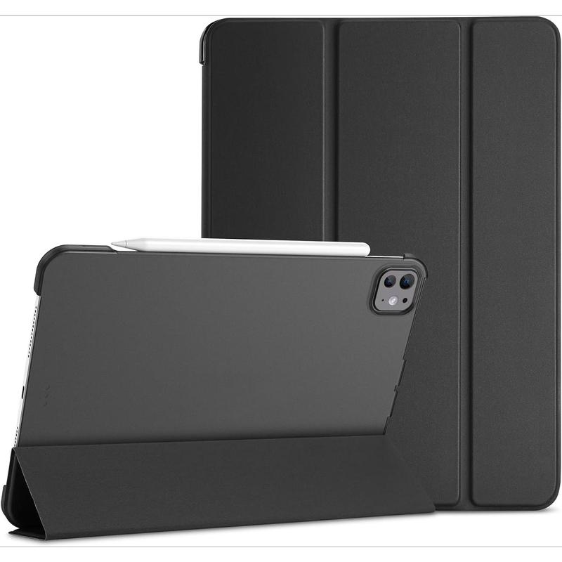 Case for iPad Pro 11 Inch Case 2024 M4(Model: A2836 A2837 A3006), Slim Folio Stand Hard Back Shell Protective Tablet Cover for 5th Generation iPad Pro 11