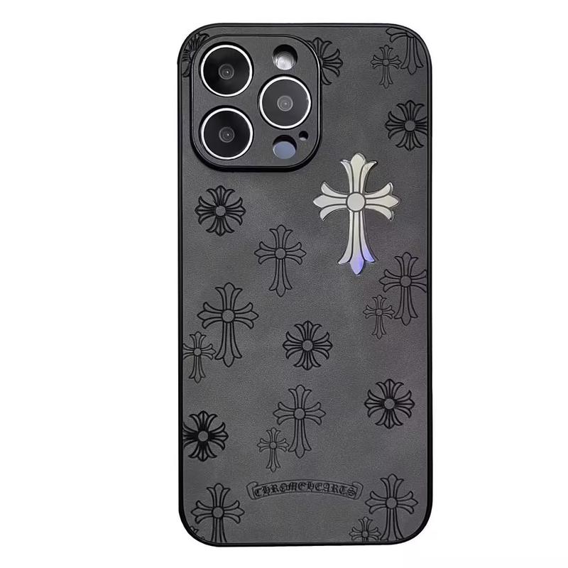 Trendy brand personalized anti drop laser cross phone case,iphone 11 12 13 14 15pro promax phone cover