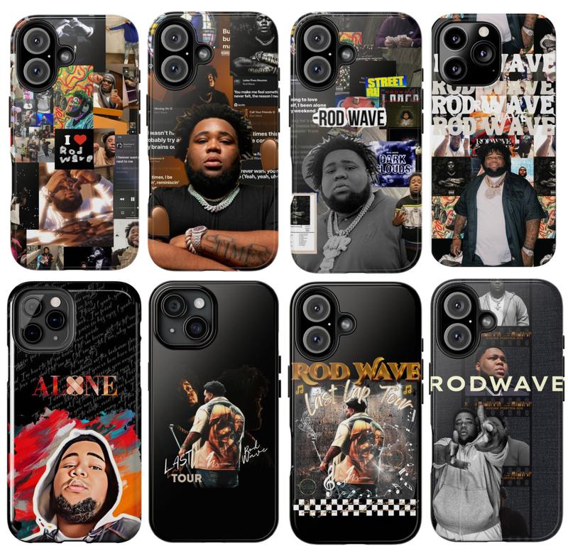 [Big Discount 80% OFF] Rod Wave iPhone Cases, Last Lap Tour 2024 Cover, Rapper Aesthetic For iPhone 16 15 14 13 12 11 X Plus Pro Max, Last Lap Tour 2024, Protective Case, Unique Accessories