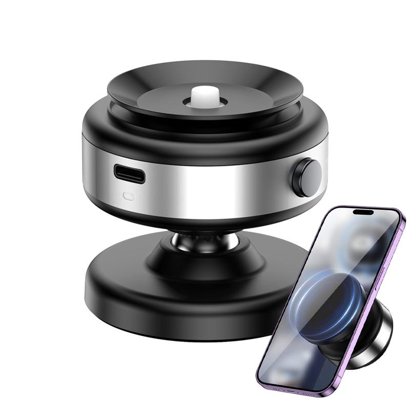 Magnetic Car Suction Cup Holder,Suction Cup Phone Mount, Portable Magnetic Phone Holder,360°3D Rotation & Safe View,Car Navigation Desktop Universal Support, for All Cell Phones