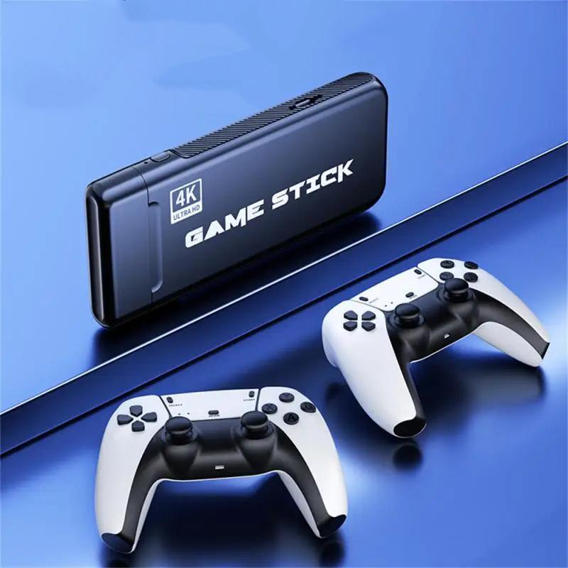 Wireless Retro Game Stick M8 pro Video Game Stick 4K HDMI Output Plug and Play Nostalgia Game Box Built in 15000 Games + for TV 64G storage Great gift for someone