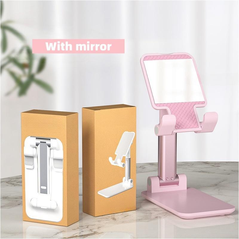 Desktop Phone Holder, Foldable & Adjustable Phone Stand, Universal Mobile Phone Holder for Home Office, Phone Accessories