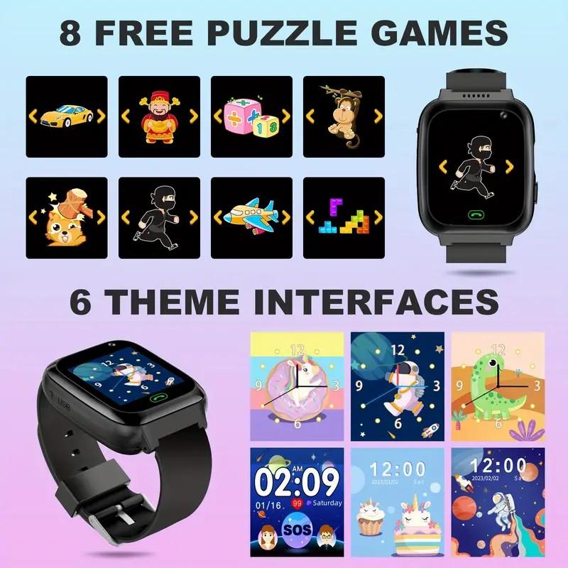 Smartwatch Game Watch – 8 Fun Games, Video Calling, Camera & GSM SIM Compatible | Perfect Gift for Children