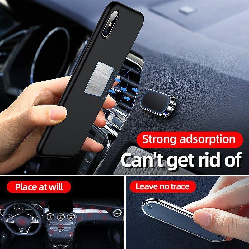 Magnetic Car Phone Holder, Multifunctional Car Phone Holder, Anti-slip Rotatable Car Phone Mount, Universal Car Interior Accessories