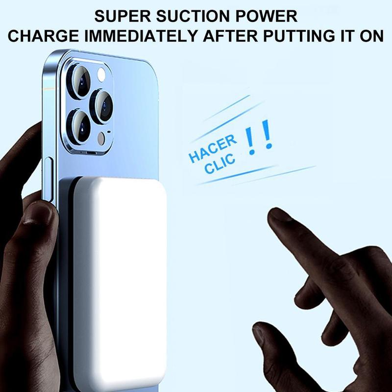 Magsafe Power Bank 10000 mah Portable Battery Pack Wireless Portable Magnetic Charger That's Compatible for iPhone 15 14 13 12