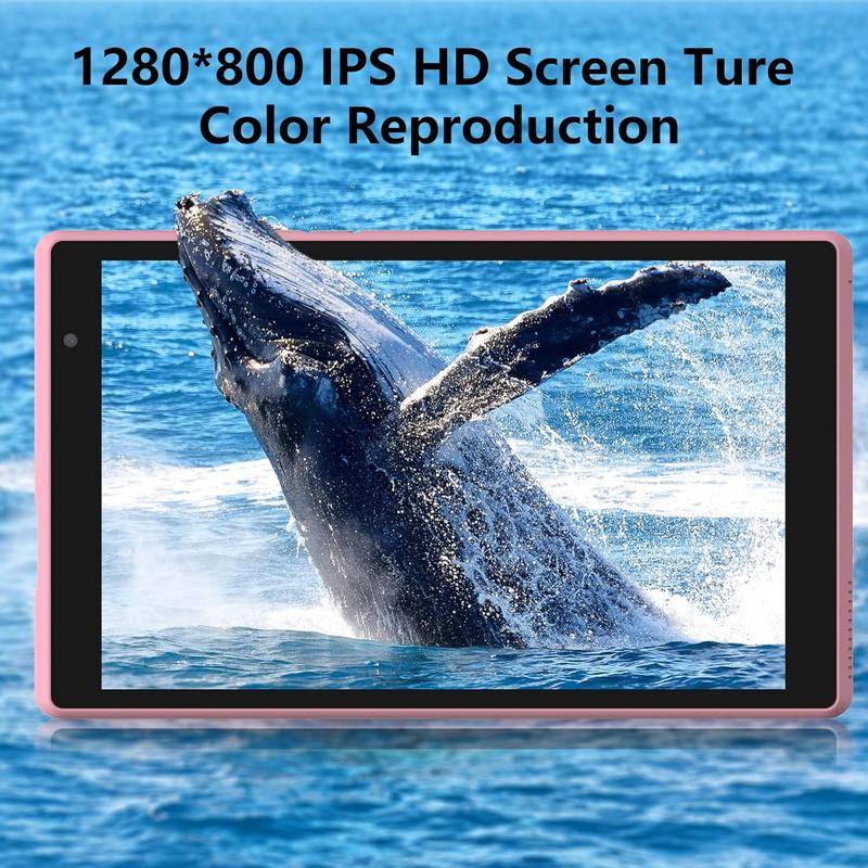 Android Tablet 8 inch, Android 11.0 Tableta 32GB Storage 512GB SD Expansion Tablets PC, Quad-core Processor 1280x800 IPS HD Touchscreen Dual Camera Tablets, Support WiFi, , 4300 mAh .