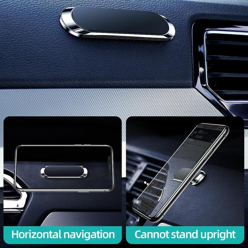 Magnetic Car Phone Holder, Multifunctional Car Phone Holder, Anti-slip Rotatable Car Phone Mount, Universal Car Interior Accessories