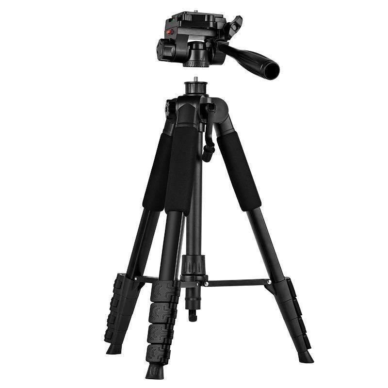 Professional Camera Tripod, Camera Tripod with Phone Holder, Portable Tripod for Photography & Video Recording, Camera Accessories