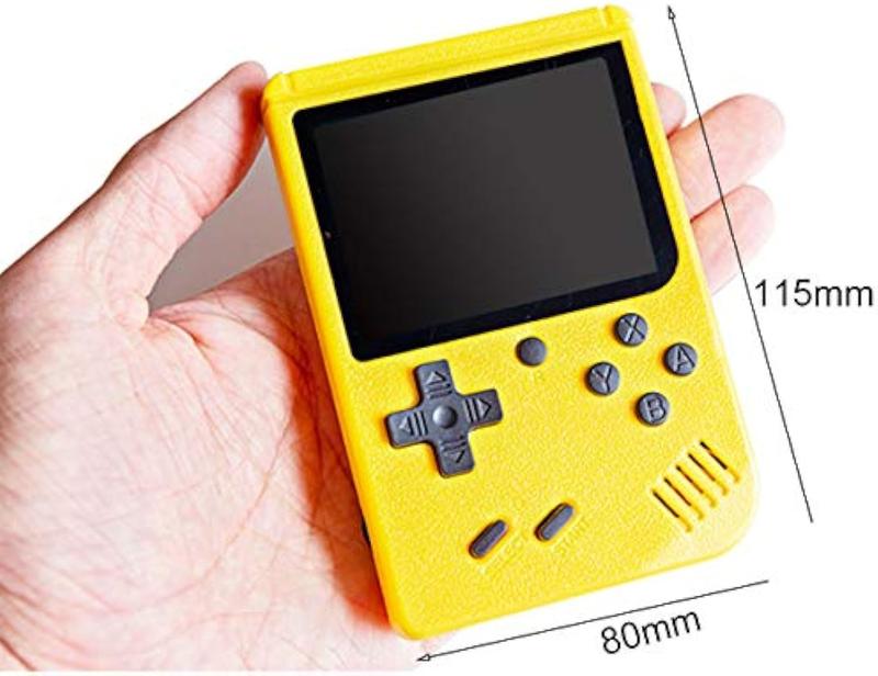 Christmas New Year Gifts for Kids - Retro Mini Game Machine - Handheld Game Console with 400 Classical FC Games - 3 Inch Color Screen - Support for TV Output