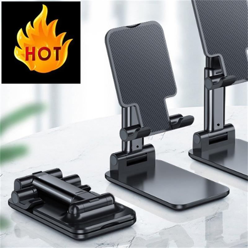 Portable Foldable Desk Phone Holder, Adjustable Desk Cell Phone Stand, Multifunctional Lazy Bracket For Home Office Desk