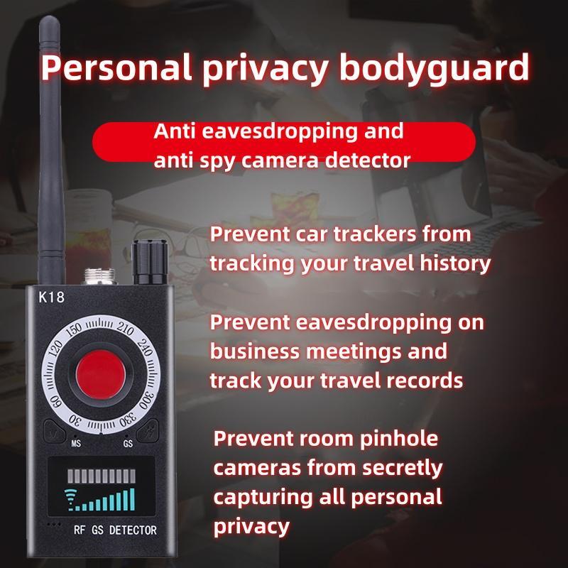 Hidden Camera Anti-peeping Detector, USB Charging Anti-spy Detector, Anti-tracking Anti-surveillance Detector, Security Camera Detector for Home, Hotel, Car