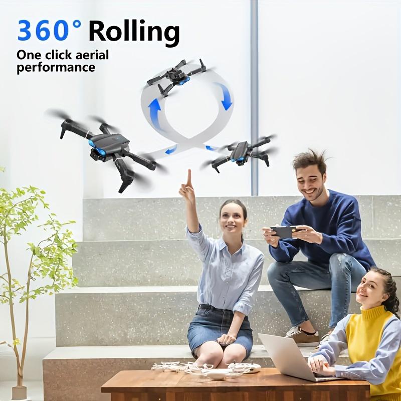 Drone with 8K-Dual Camera (Adult), Drone with Camera, E99pro Remote-Control Four-Axis Aircraft (Follow Camera, Brushless Motor, Loop Flight, Waypoint Flight, Altitude Hold, Headless Mode) remote Control Toys Suitable for Beginners