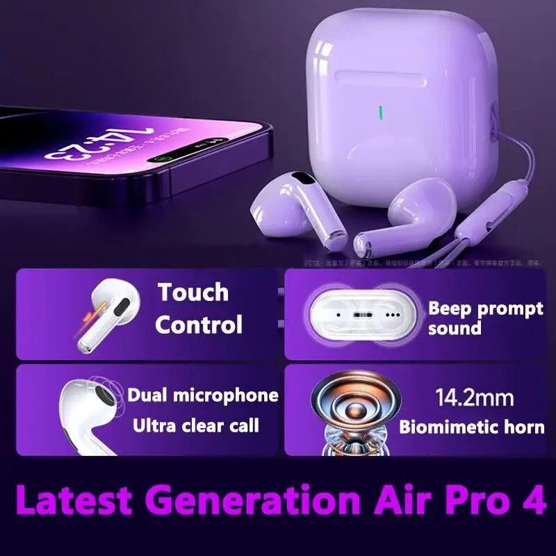 Original Air Pro Bluetooth Earphones Bluetooth 5.3 Earbuds Gaming Headset For iPhone Apple Xiaomi Android phone