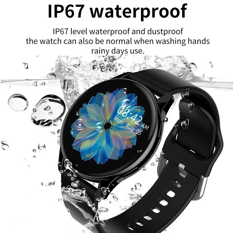 LIGE New Women Bluetooth Call Smart Watch Heart Rate Blood Pressure Monitoring Smartwatches IP67 Waterproof Men Smartwatch+Box