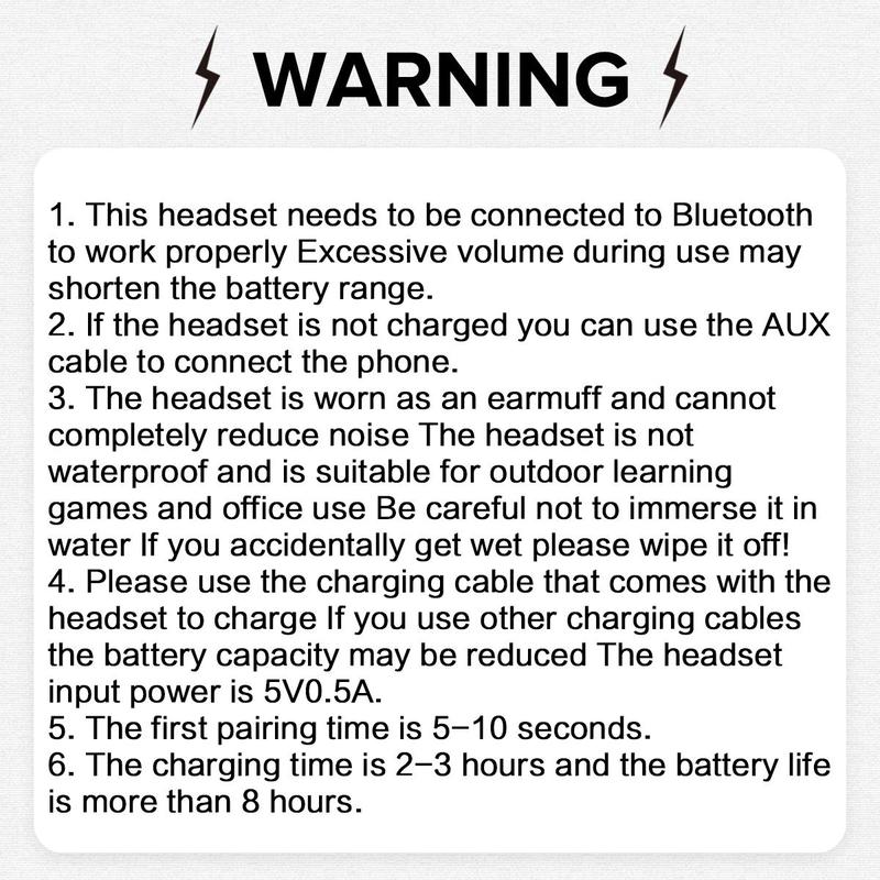 Over-ear Design Foldable Wireless Headphone, HiFi Stereo Sound Bluetooth-compatible Headset with HD Mic for Gaming, Outdoor, Sports, Travel