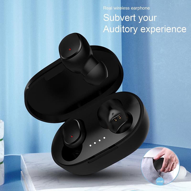 DINGDONG A6S Wireless Bluetooth Headset Portable HD Call electronic Headphones Autimatic Pairing Sports Wireless Earphones audio Touch Control Earbuds