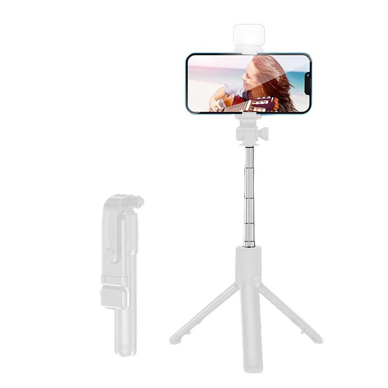 Wireless Selfie Stick Tripod Stand with Remote, Extendable Phone Tripod Stand, Phone Accessories for Live Streaming Selfie Photos