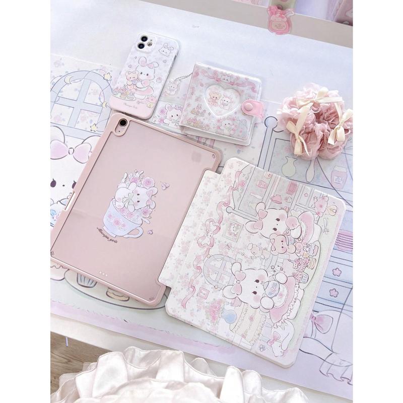 Tech Nova      Bunny Pattern Pad Case Cover Compatible With IPad 9.7