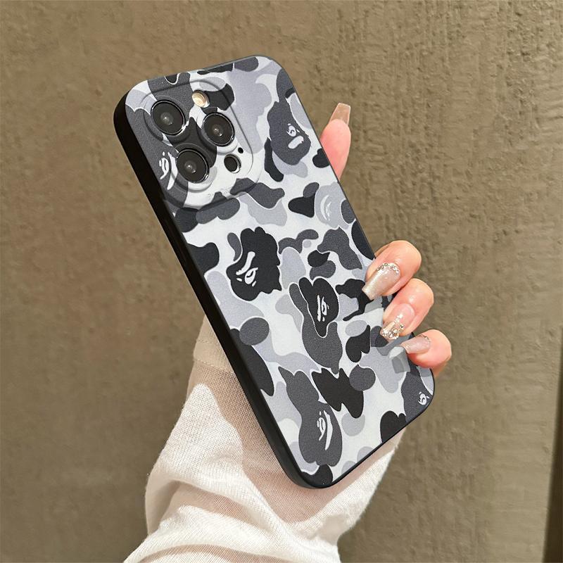 Camouflage Pattern Phone Case, 1 Count Anti-drop Decorative Phone Protector Cover, Phone Accessories Compatible with iPhone 11 12 13 14 15 Pro Max