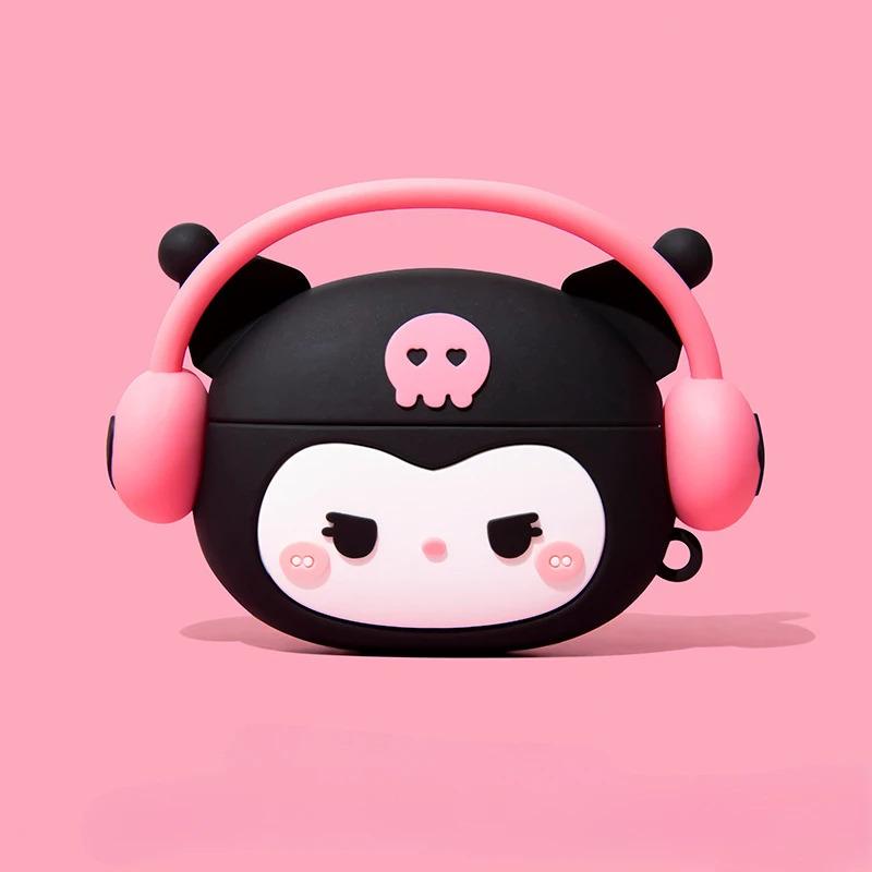 Headphone case stylish safe3d music case for Apple AirPods 1 2 3 Pro 2 case cute cartoon anime silicone earphone protective cases accessories headphone box