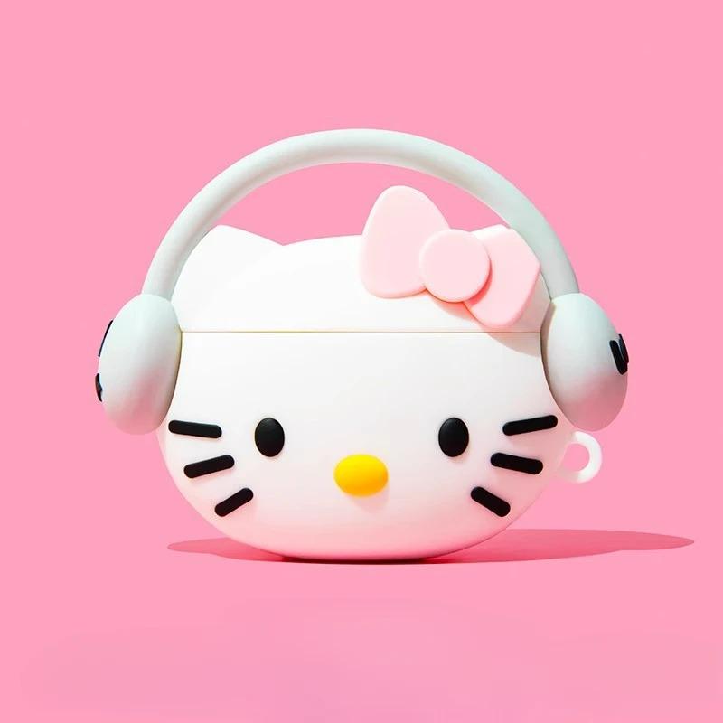 Headphone case stylish safe3d music case for Apple AirPods 1 2 3 Pro 2 case cute cartoon anime silicone earphone protective cases accessories headphone box