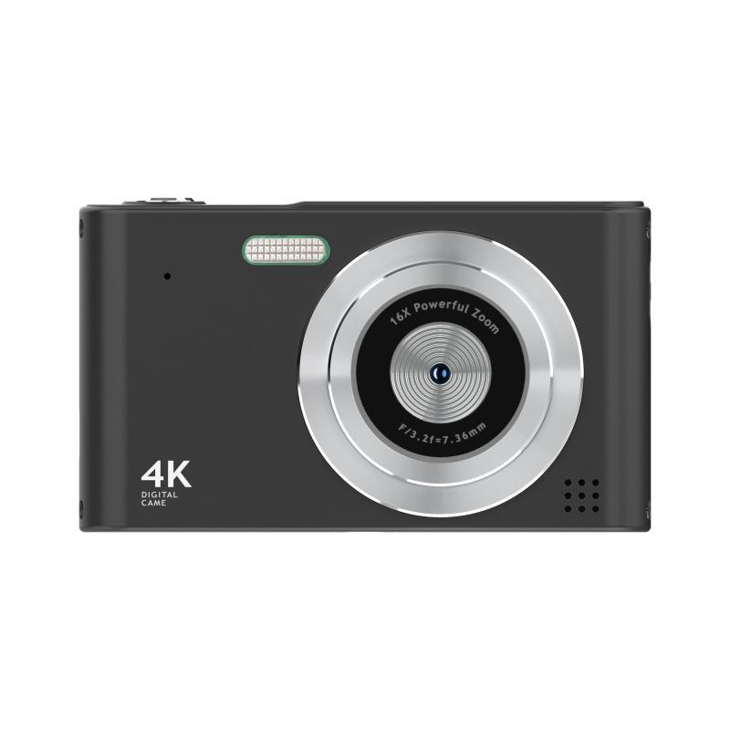 Digital Camera, 16X Digital Zoom & Anti-shake Camera, Portable 48MP Compact Travel Camera, Suitable for Students and Beginners