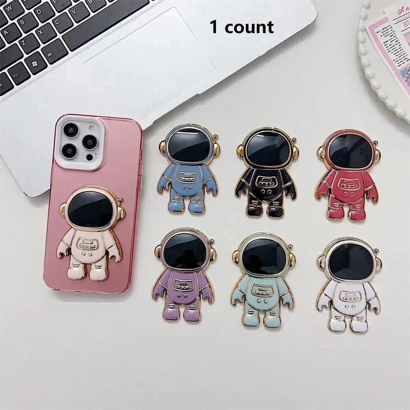 Creative Astronaut Design Phone Holder, Foldable Astronaut Phone Stand, Fashion Mobile Phone Decoration Accessories for Women & Men